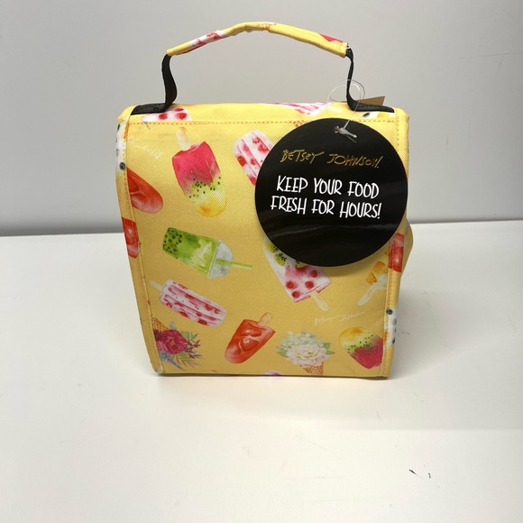 Betsey Johnson Flap Lunch Tote - Picture 4 of 6